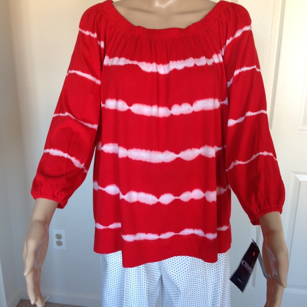 CHAPS LONG SLEEVE TOP